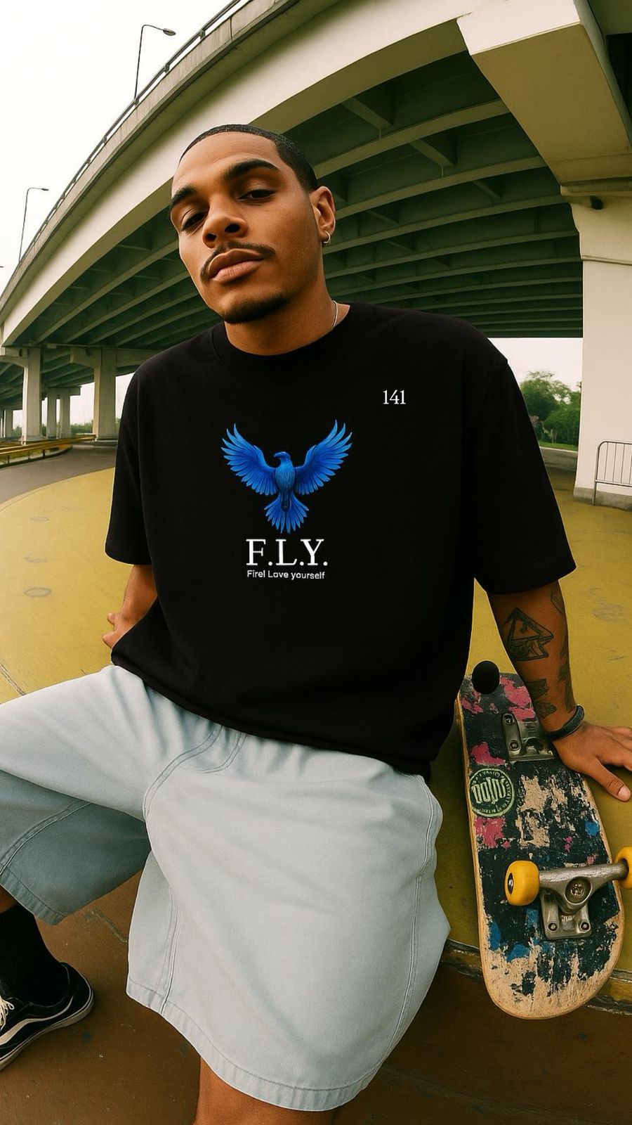 141 - Fly Paradise Unisex Graphic T-Shirt 141 Clothing