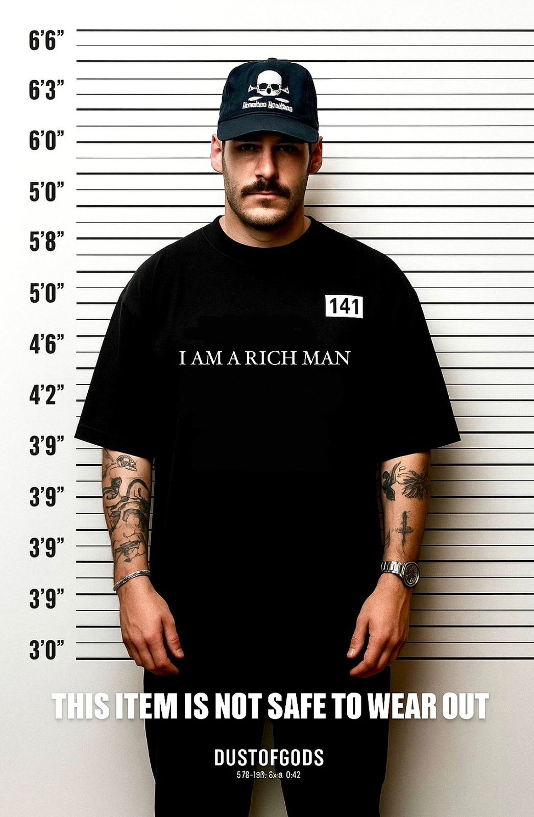 141 - I Am a Rich Men – T-Shirt (Men Edition) 141 Clothing