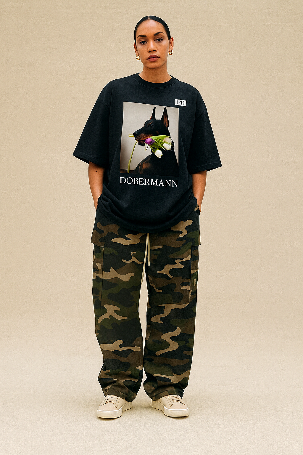 141 – DOBERMANN Oversized T-Shirt (Unisex) 141 Clothing