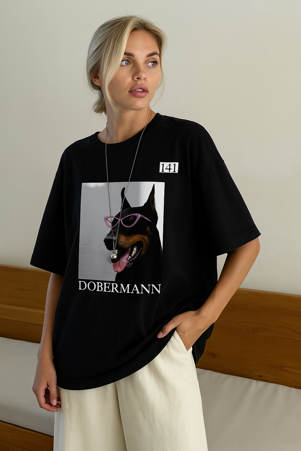 141 – DOBERMANN Oversized T-Shirt (Unisex) 141 Clothing