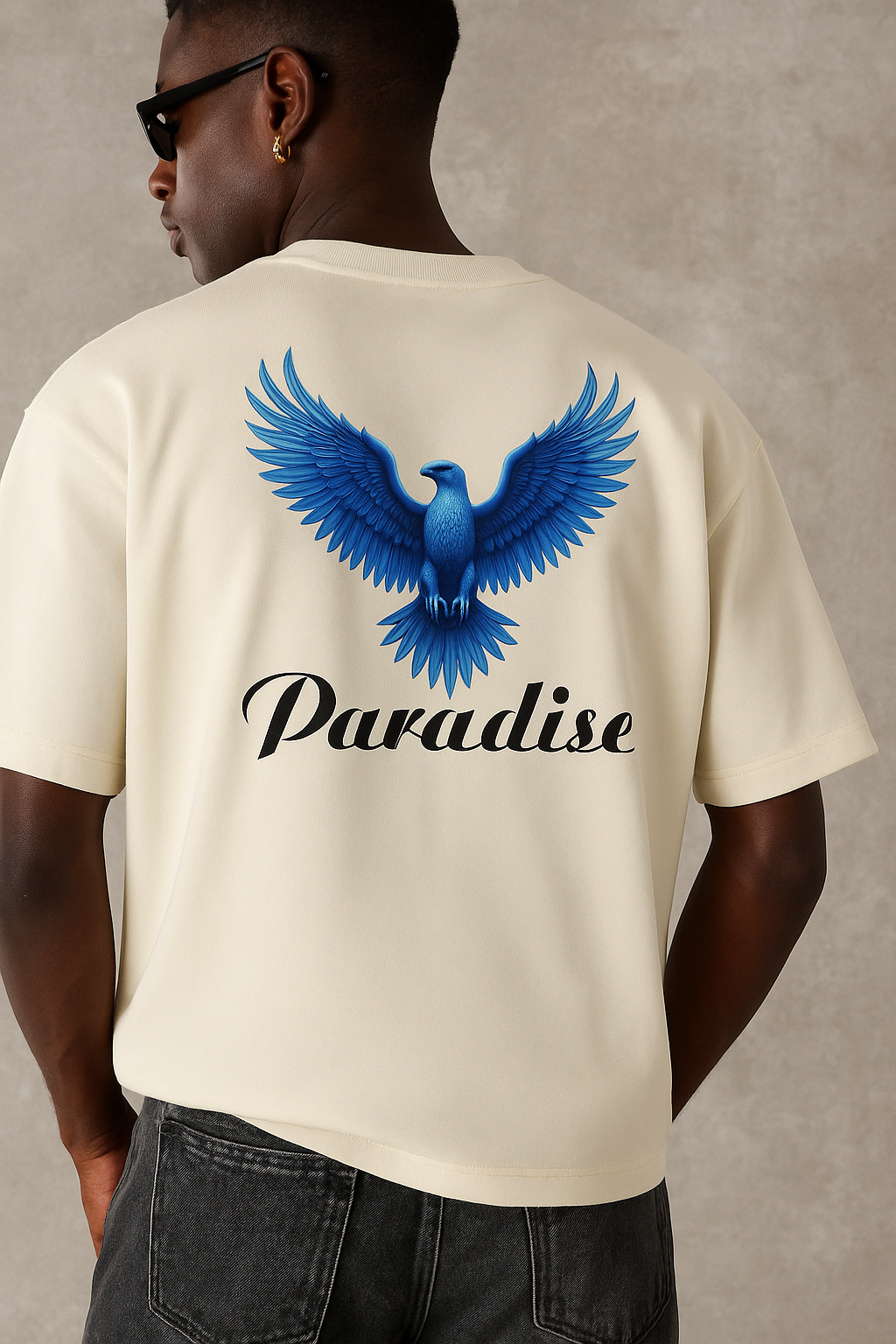 141 - Fly Paradise Graphic T-Shirt White